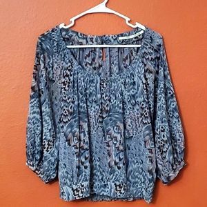 Grey Silk Twelfth Street by Cynthia Vincent Top